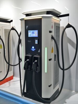 60kW DC EV Charger CCS1 CCS2 CHAdeMO GB/T 200-1000V OCPP 1.6J IP54 Fast Charging Station