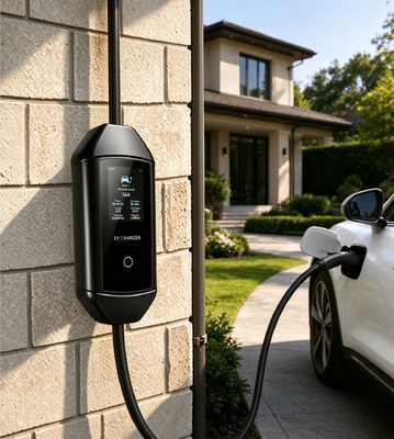 Good price AC EV Charger Type 1 Portable 32A 7.6kW 240V IP54 UL94 V0 Housing with 3.67 Inch LCD online